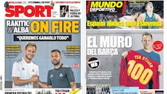 Prensa catalana: los motores de Valverde y el adiós de España