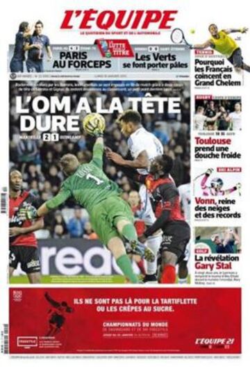 Portadas de la prensa deportiva