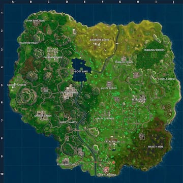 La Temporada 2 de Fortnite Battle Royale trajo cambios significativos al mapa