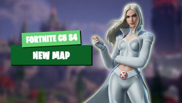 This is what the new map of the new Marvel season of Fortnite looks like: all the new zones