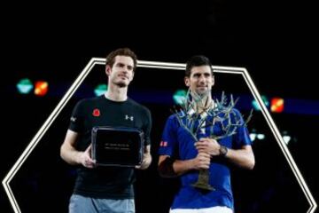 En el Masters de París consiguió ganar en la final a Andy Murray.