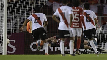 El Millonario rescat&oacute; un punto gracias a la insistencia de sus delanteros, que fueron el alma del campe&oacute;n de Am&eacute;rica.