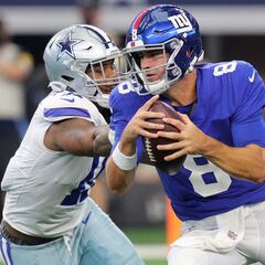 Giants QB Daniel Jones suffers concussion vs. Cowboys