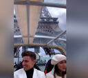 De película: el idílico vídeo de Marcos Llorente y Paddy en la Torre Eiffel