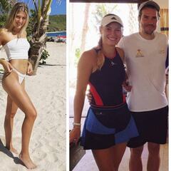 Bouchard, Wozniacki y Gibbs, en la lujosa Necker Cup de Branson
