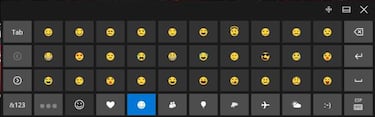 Cómo activar el teclado de emojis en Windows 10