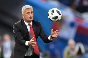 Vladimir Petkovic, entrenador de Suiza.