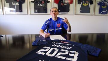 Pablo Aránguiz firma un nuevo contrato con la U hasta el 2023