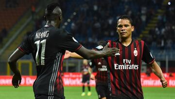 Montella: "Los números de Bacca hablan por sí mismos"