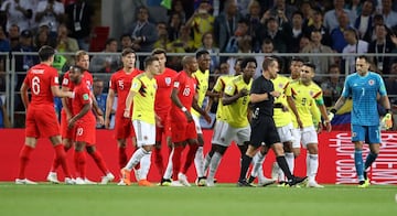 Partidazo en Moscú. Colombia empató al final y logró llevar el partido al alargue 