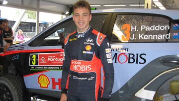 Hayden Paddon, compañero de Dani Sordo en Hyundai.