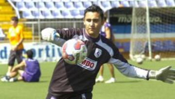 Keylor Navas (I): Una imagen que le marcó para toda la vida