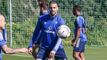 Negredo, jugador del Cádiz.