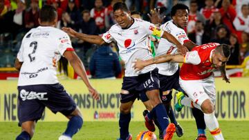 Medellín se lleva tres puntos de El Campín ante Santa Fe