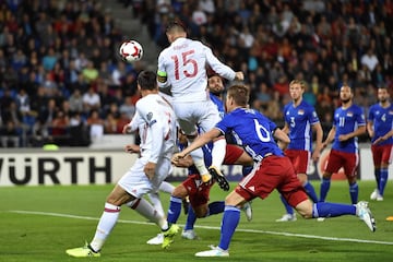 0-1. Sergio Ramos marc¨® el primer gol.