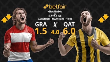 Granada CF vs. Qatar SC: horario, dónde ver, estadísticas y pronósticos