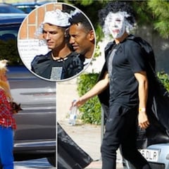 El 'Mirror' cazó en Madrid a Cristiano disfrazado de vampiro