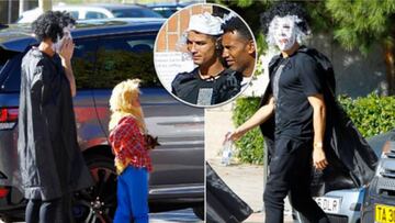 El 'Mirror' cazó en Madrid a Cristiano disfrazado de vampiro