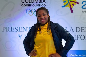 Así fue la presentación de los uniformes que vestirán los deportistas que conforman la delegación colombiana en los Panamericanos de Lima 2019. 