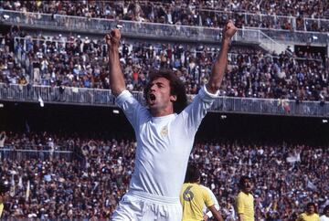Milit¨® en las filas del Real Madrid desde 1977 hasta 1979.