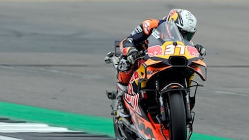 Pedro Acosta, en el GP de Gran Bretaña.