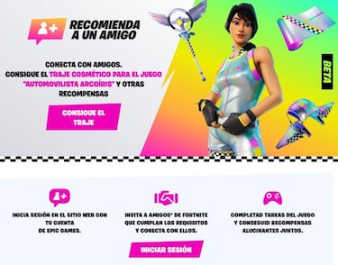Fortnite: cómo ganar recompensas gratis con Recomienda a un Amigo