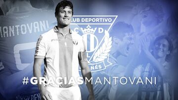 El Leganés hace oficial el adiós de Martín Mantovani
