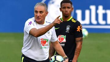 Tite, t&eacute;cnico de Brasil