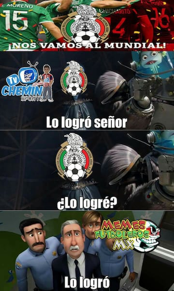 Los mejores memes del pase de México al Mundial Rusia 2018