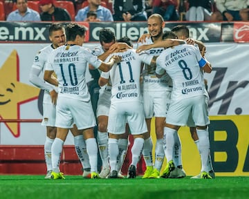 Foto del partido Tijuana vs Pumas correspondiente a la jornada 14 del torneo Apertura 2018 de la Liga BBVA Bancomer realizado en el estadio Caliente.