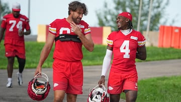 Chiefs wide receiver Rashee Rice has participated in his first practice since serving a six-game NFL suspension.