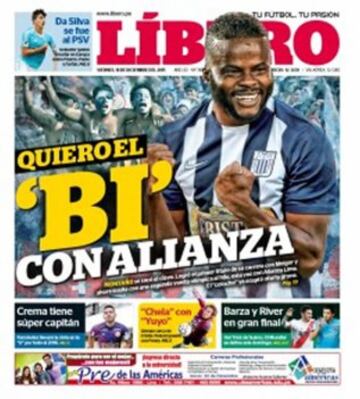 Portadas de la prensa mundial