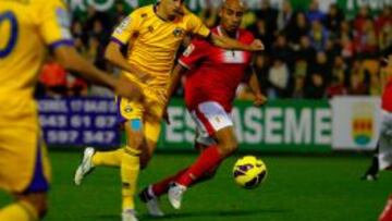 El francés Nafti, durante un lance del encuentro.