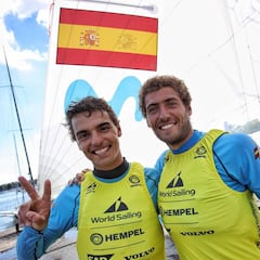 Xammar y Rodríguez se cuelgan el oro del 470 en Miami