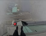 Adrian Bartecki salta al vacío desde el edificio más alto de la Unión Europea