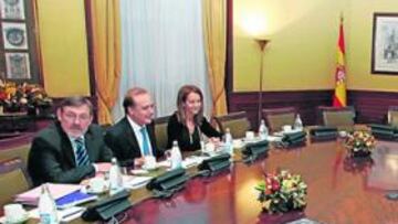 <b>A PUERTA CERRADA. </b>Jaime Lissavetzky estuvo reunido más de tres horas con la Subcomisión.