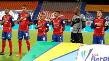 Jugadores de Independiente Medellín en la Liga BetPlay