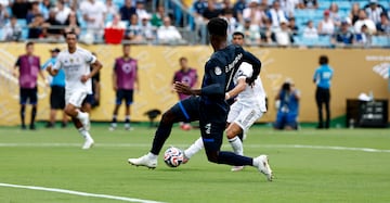 2-0. Trent Alexander-Arnold para Gonzalo Garca, que asiste a Arda Gler en el rea del Pachuca. El jugador turco dispara con la derecha, raso y cruzado, imparable para Carlos Moreno.