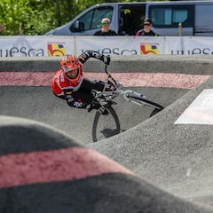 Aínsa acogió el circuito nacional e internacional de Pumptrack