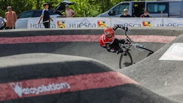 MTB en el Pumptrack Ainsa (Huesca, Aragón)