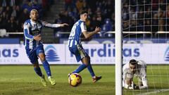 06/01/2019, PARTIDO SEGUNDA DIVISION
 DEPORTIVO DE LA CORU&Atilde;A - LUGO 
 OCASION QUIQUE GONZALEZ CARLOS FERNANDEZ Y JUAN CARLOS