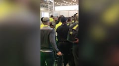 Flamengo's Diego Ribas held back from squaring up to fans