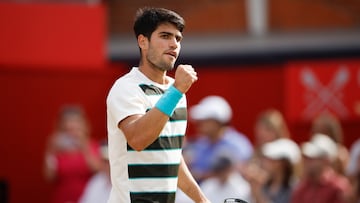 Alcaraz - Lehecka, en directo: final del ATP 500 de Queen’s hoy en vivo online