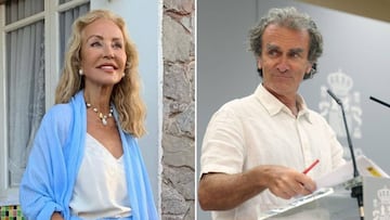 Carmen Lomana carga duramente contra Fernando Sim¨®n: "Me tiene harta"