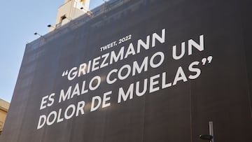 Se desvela el misterio: Griezmann es el embajador de Mango Man
