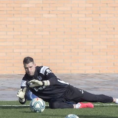 El infortunio corta la regularidad de Cuéllar en el Leganés