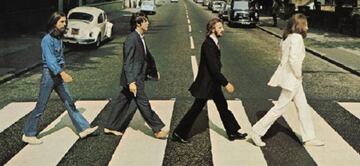 Portada del disco Abbey Road de The Beatles