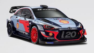 El nuevo i20 de Hyundai con el que Dani Sordo correr&aacute; algunas pruebas del Mundial de Rallys.