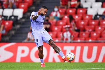 Memphis Depay marca el 1-1.