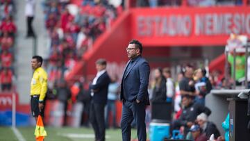 Photo during the match Toluca vs Monterrey corresponding to the week 6 of the Liga Bancomer BBVA Closing Tournament 2018 at Nemesio Diez Stadium.
Foto durante el partido Toluca vs Monterrey correspondiente a la jornada 6 de la Liga Bancomer BBVA Torneo Clausura 2018 en el Estadio Nemesio Diez. En la Foto:  Antonio Mohamed
11/02/18/MEXSPORT/Javier Ramirez